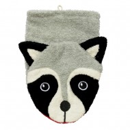 Bio Waschlappen Waschbär Wanda