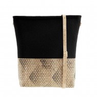 UlStO Handtasche Pectina - schwarz-muster