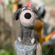 Eierwärmer aus Filz - Hund