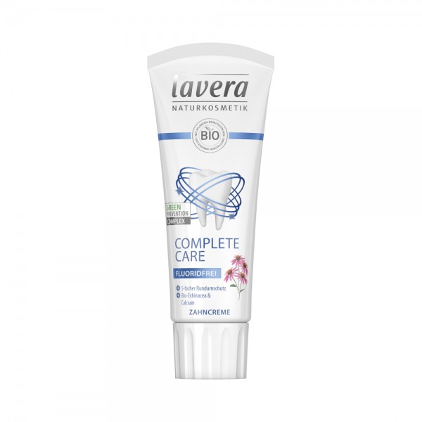 Zahncreme Complete Care Fluoridfrei Lavera