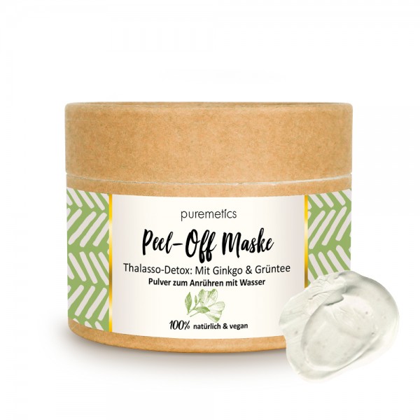 Peel-Off Maske Detox - Ginkgo-Grüntee