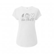T-Shirt Kein Planet B - weiß