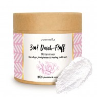 3in1 Dusch-Fluff Blütenmeer mit Zuckerpeeling