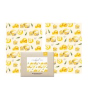 Bio-Bienenwachstücher Käse - 2er-Set