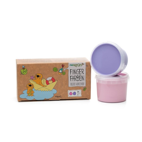 Fingerfarben Nori - pink/violett