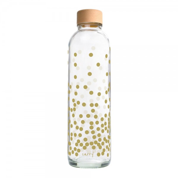Carry Bottle Glastrinkflasche 0,7 l - Pure Gold