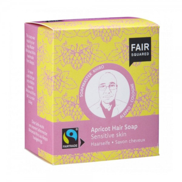 Haarseife sensible Haut - Apricot