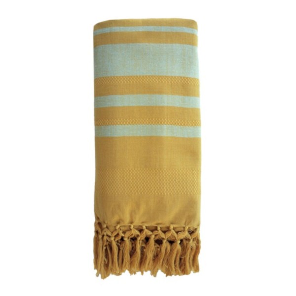 Badetuch Fouta aus Bio-Baumwolle 160 x 90 cm - Sunflower