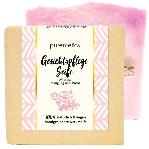 Gesichtspflegeseife Wildrose