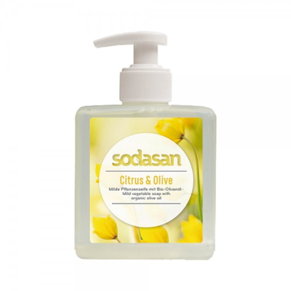 Flüssigseife Citrus & Olive Sodasan