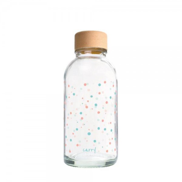 Carry Bottle Glastrinkflasche 0,4 l - Flying Circels