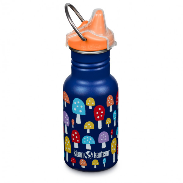 Trinkflasche Kinder "Mushrooms" mit Sippy Cap Klean Kanteen