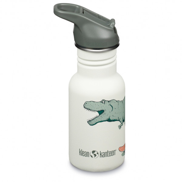 Trinkflasche Kinder "Skating Dino" mit Flip Seal Klean Kanteen