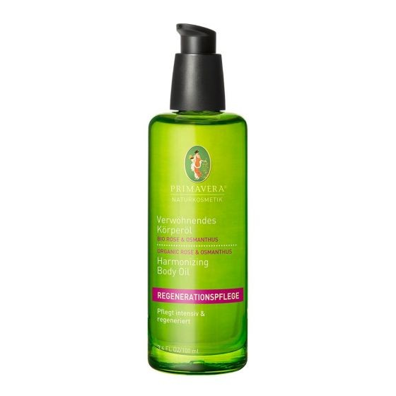 Verwöhnendes Körperöl Bio Rose & Osmanthus Primavera