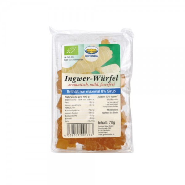 Ingwer Würfel