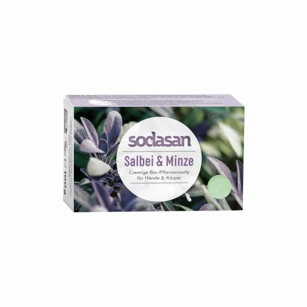 Bio-Seife Salbei & Minze Sodasan