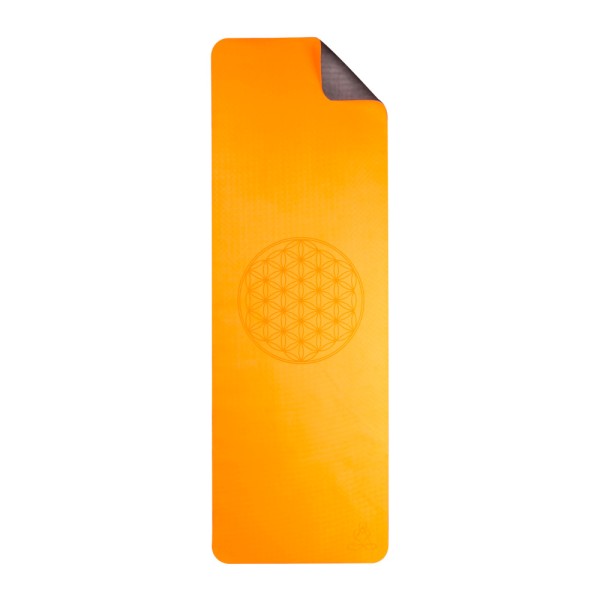 Yogamatte aus TPE 6 mm - orange