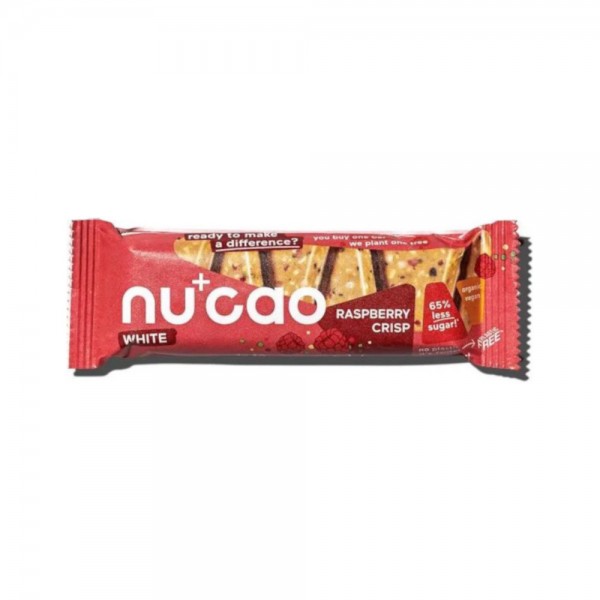 nucao - Raspberry Crisp Schokoriegel vegan