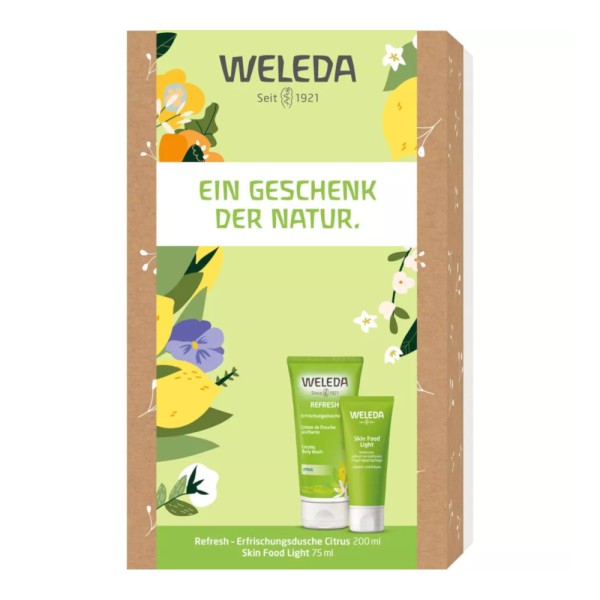Geschenkset Refresh - Citrus/Skin Food - Weleda
