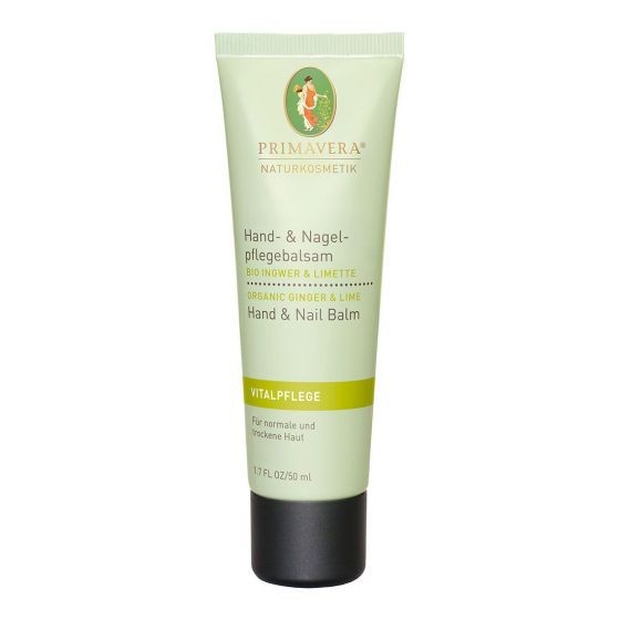 Hand- & Nagelpflegebalsam Bio Ingwer & Limette
