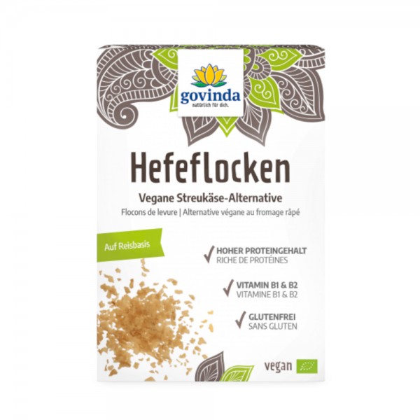 Hefeflocken auf Reisbasis