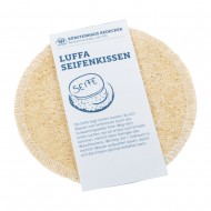 Luffa Seifenkissen rund