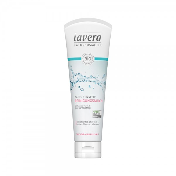 Reinigungsmilch basis sensitiv Lavera