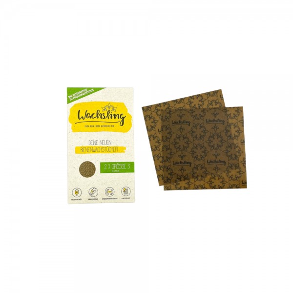 Bienenwachstücher Bienenwabe - Größe S