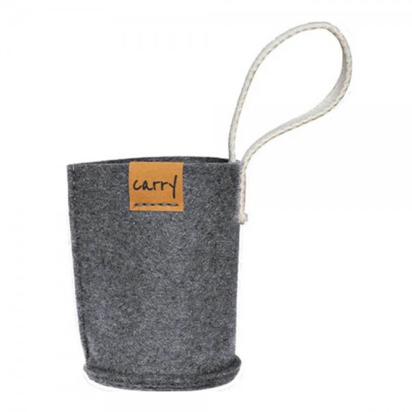 Carrybottle Sleeve 0,4 - grau