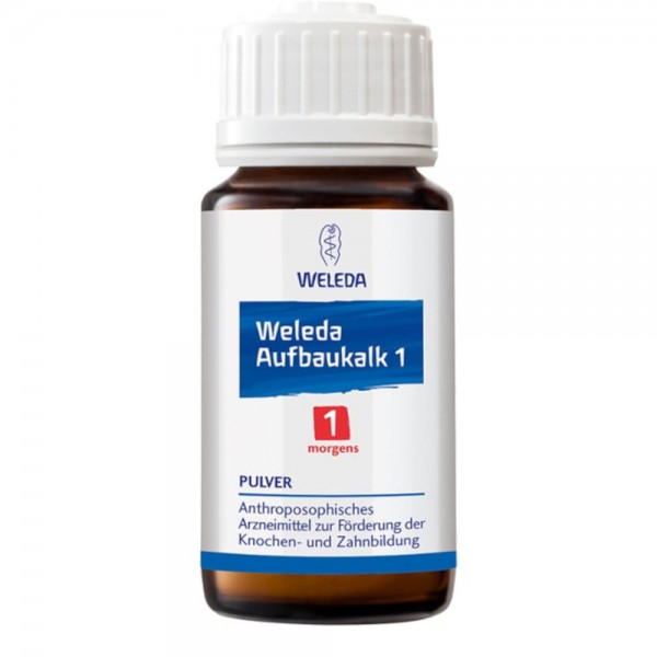 Weleda Aufbaukalk 1 Pulver morgens