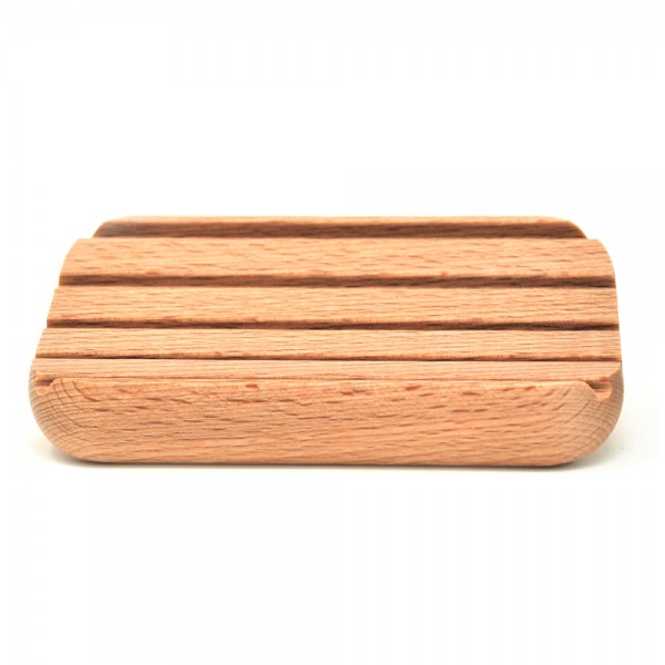 Seifenunterlage Holz - gerundet