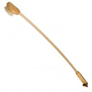 Rückenkratzbürste mit Lederband