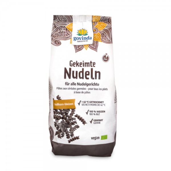 Gekeimte Nudeln Vollkorn-Weizen