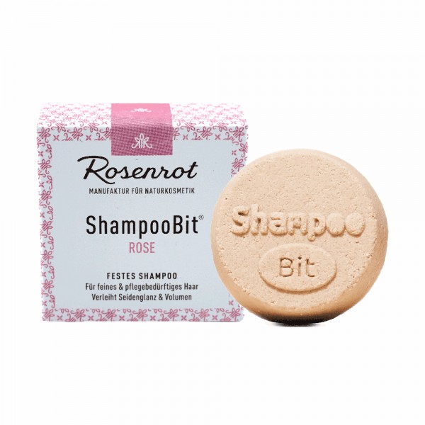 Rosenrot ShampooBit feines Haar - Rose