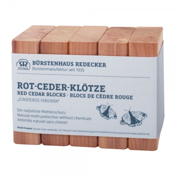 Rot-Ceder-Klötze - Mottenschutz