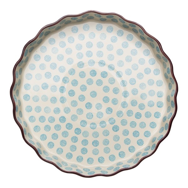 Quicheform Steinzeug Retro - 27 cm