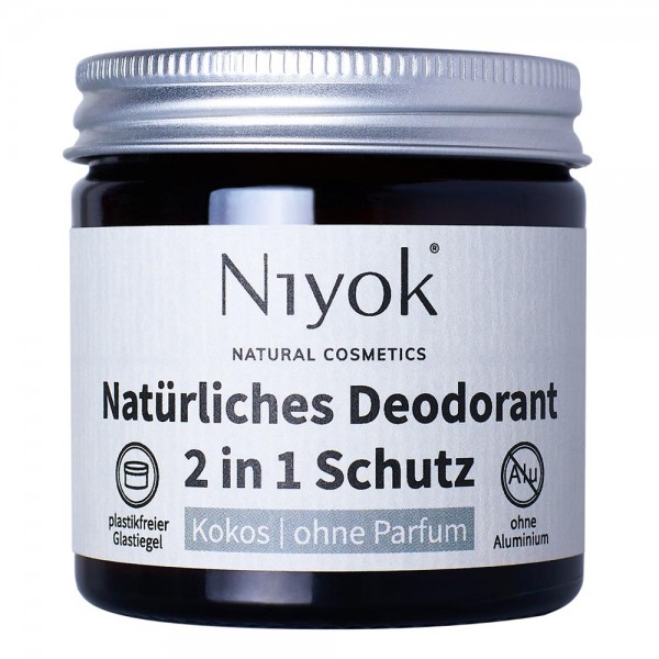 2in1 anti-transpirante Deocreme - Kokos