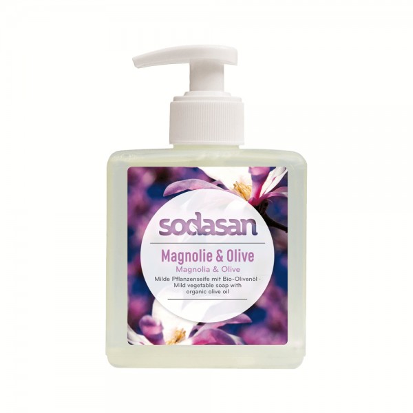 Flüssigseife Magnolie & Olive Sodasan