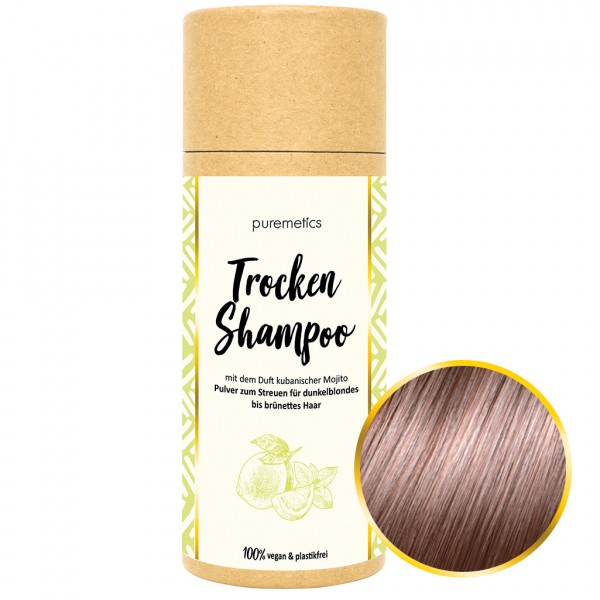 Trockenshampoo dunkelblondes bis brünettes Haar - Mojito