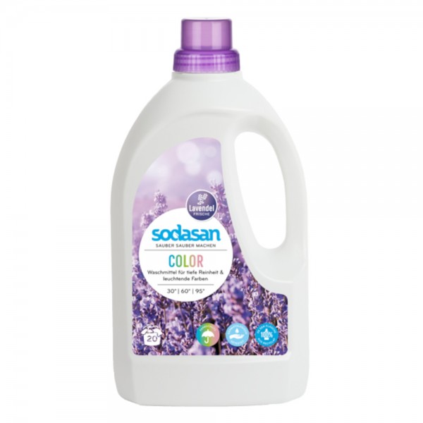 Color Flüssigwaschmittel Lavendel Sodasan