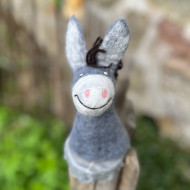 Eierwärmer aus Filz - Esel