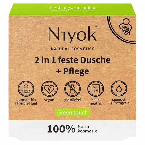 2in1 feste Dusche + Pflege - Green touch