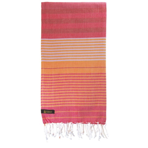 Badetuch Fouta aus Bio-Baumwolle 200 x 100 cm - Azalee