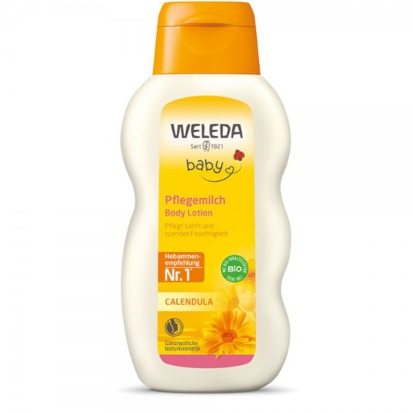 Calendula Pflegemilch Baby Weleda