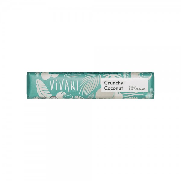 Crunchy Cococut - veganer Schokoriegel Vivani