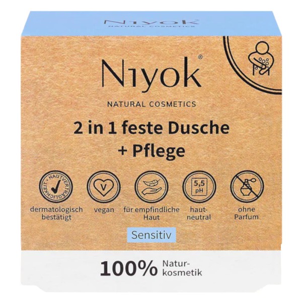 2in1 feste Dusche + Pflege - Sensitiv