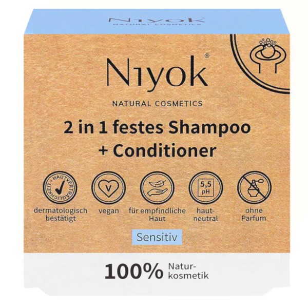 2in1 festes Shampoo + Conditioner - Sensitiv