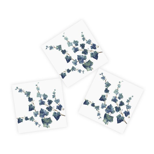 Servietten "Efeu" aus Recyclingpapier