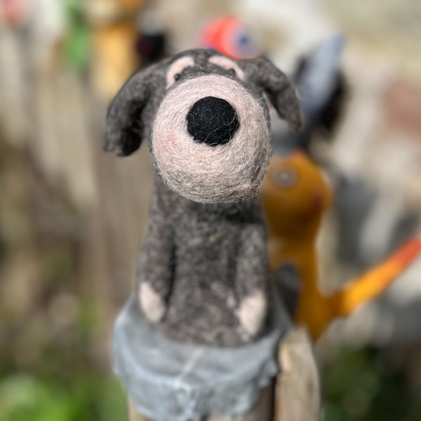 Eierwärmer aus Filz - Hund