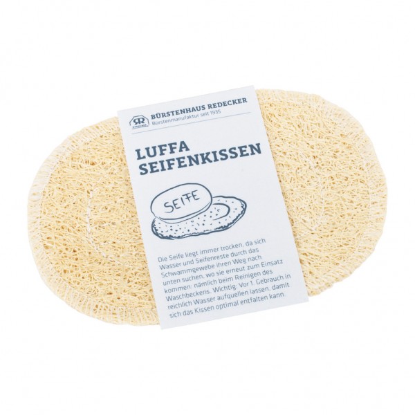 Luffa Seifenkissen oval